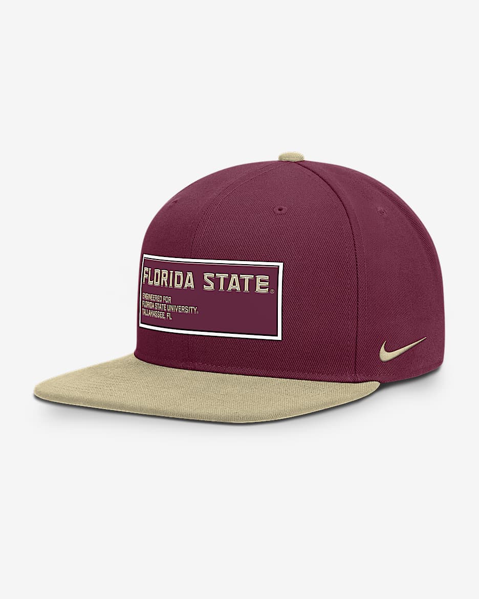 【新品】Nike × フロリダ州立大学 セミノールズ Pro Cap M/L 新品】Nike × フロリダ州立大学 セミノールズ Pro Cap M/L